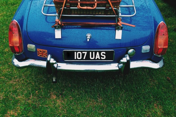 Inside DVLA blog image - Vintage car